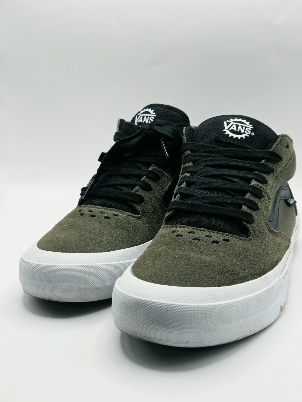 Vans BMX Style 114 -Olive Green - Men’s Size 9 - Picture 4 of 8